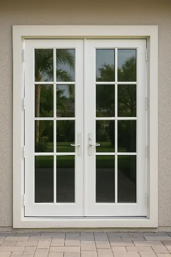 Double French Impact Door – Grandeur & Safety